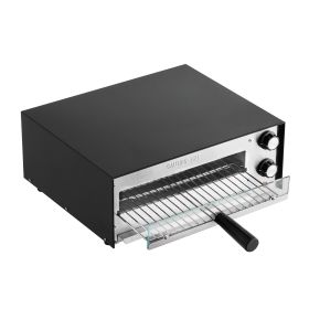 Electric Pizza Oven, 12-inch Countertops Pizza Ovens, 572 Fahrenheit Max Temp, 1450W Indoor Pizzas Maker w/Timing & Temp Control