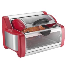 Shawarma Grill Machine, Chicken Shawarma Cooker Machine Countertop, Electric Stainless Steel Broiler Gyro Rotisserie Oven Doner Kebab Machine