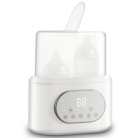 4-in-1 Baby Bottle Steamer and Dryer / Bottle Warmer, 10-in-1 Fast Baby Bottle Warmer for Breastmilk & Formula/Baby Food Maker (functionality: Bottle Warmer)